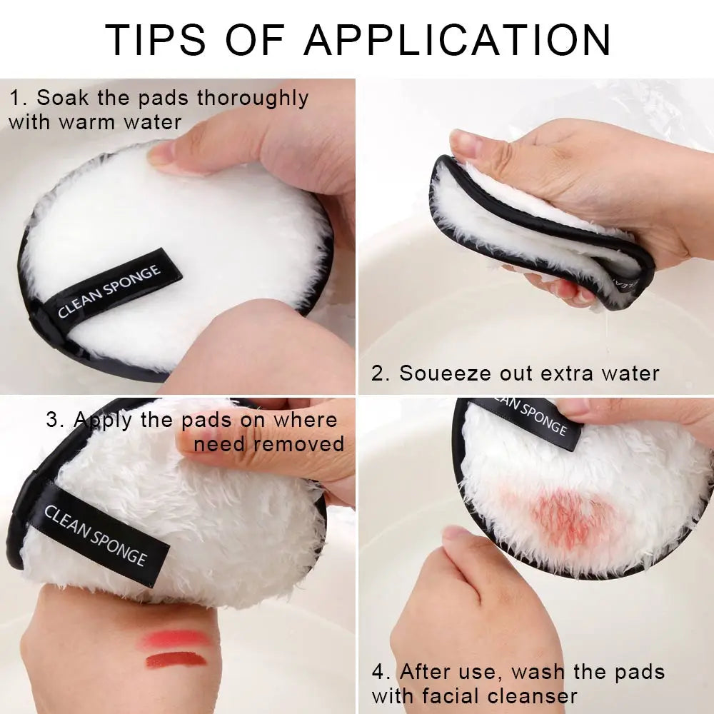 Reusable Discs Makeup Remover l