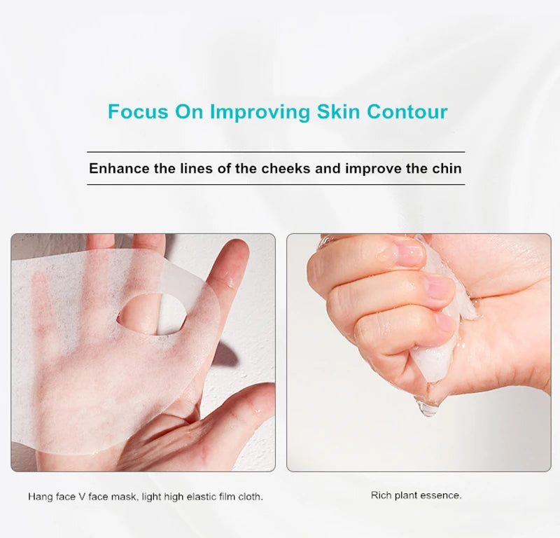 V Shape Face Lift Up Mask Face Slimmer Double Chin Resist Ageing Wrinkle Remover V Bandage Lifting Tightening Collagen Mask