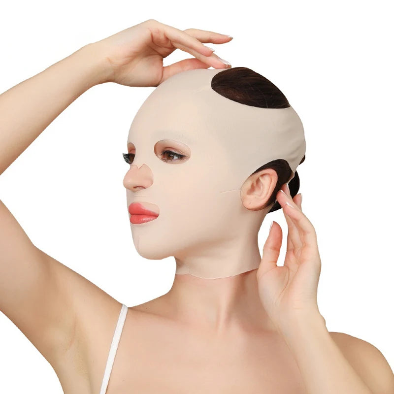 Elastic Face Slimming Bandage V Face Mask Women Chin Cheek Lift Up Belt Facial Massage Strap Face Anti Wrinkle Beauty Tools