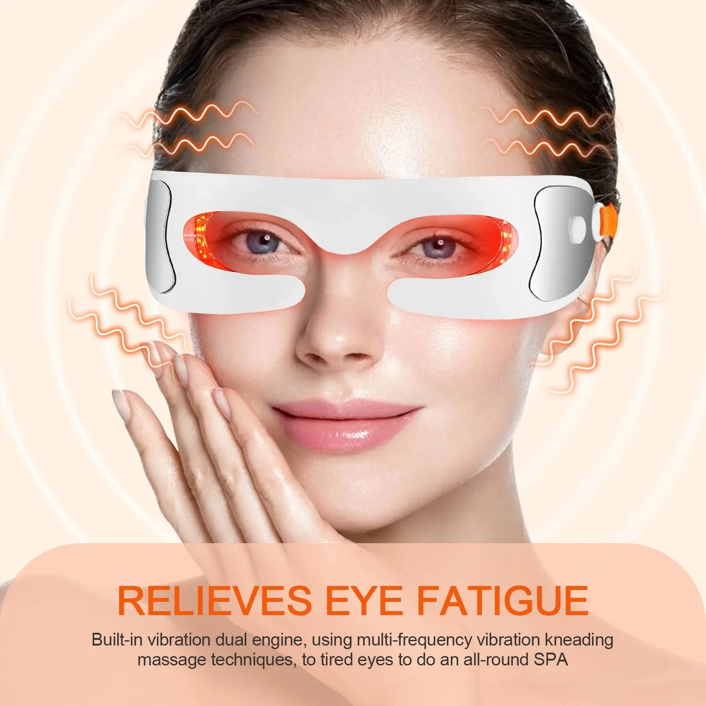 EMS Eye Relax Massager Anti Wrinkle Hot Eye Massage Anti Aging Eye Wrinkles Dark Circles Remover Skin Tightening Beauty Device