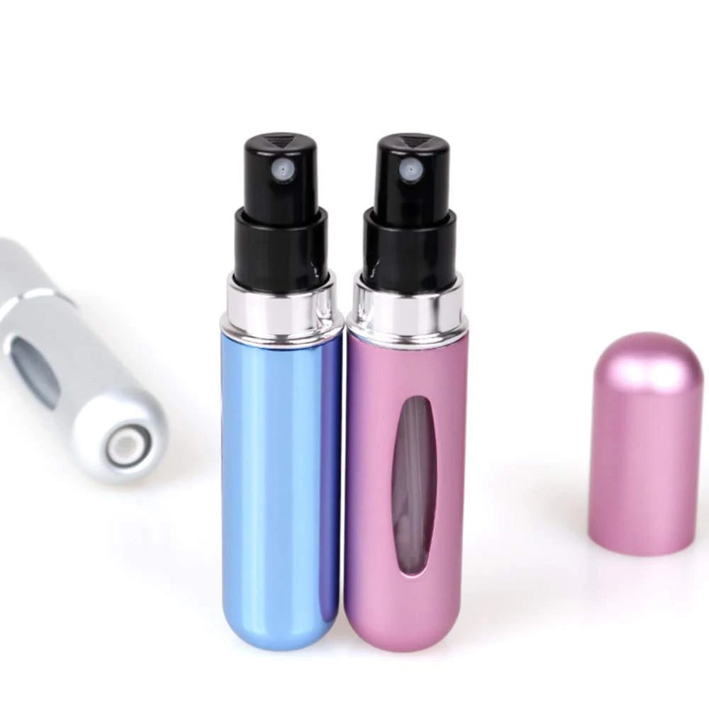 Refillable Mini Perfume Bottle Portable Cosmetic Bottle Spray Bottle Atomizer Spray Container Travel Refillable Bottles 5ml