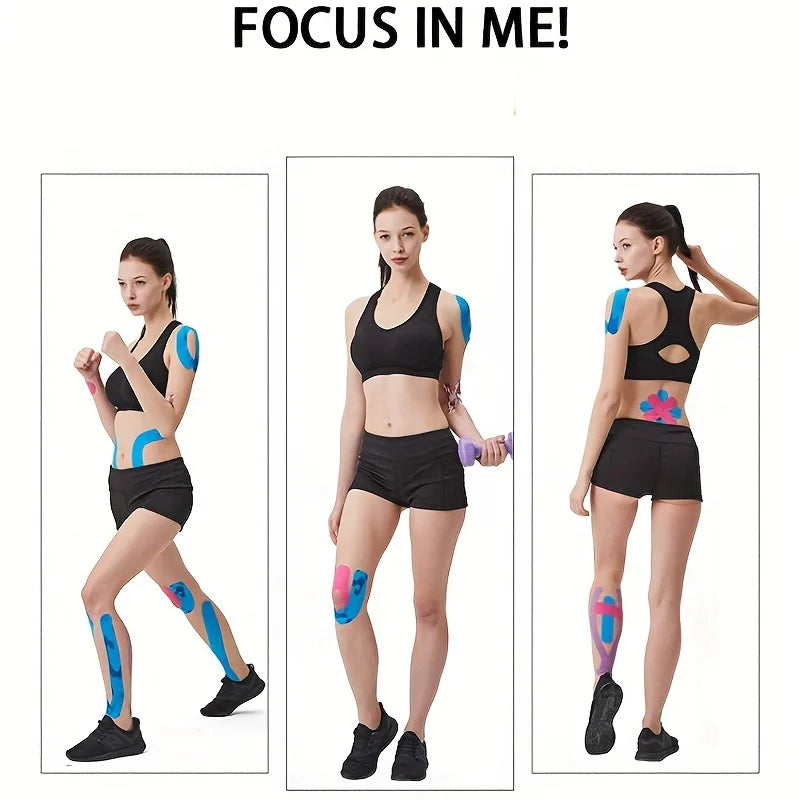 Sports tape muscle stickers elastic sports sporting goods sports protective gear muscle effect stickers chest stickers muscle