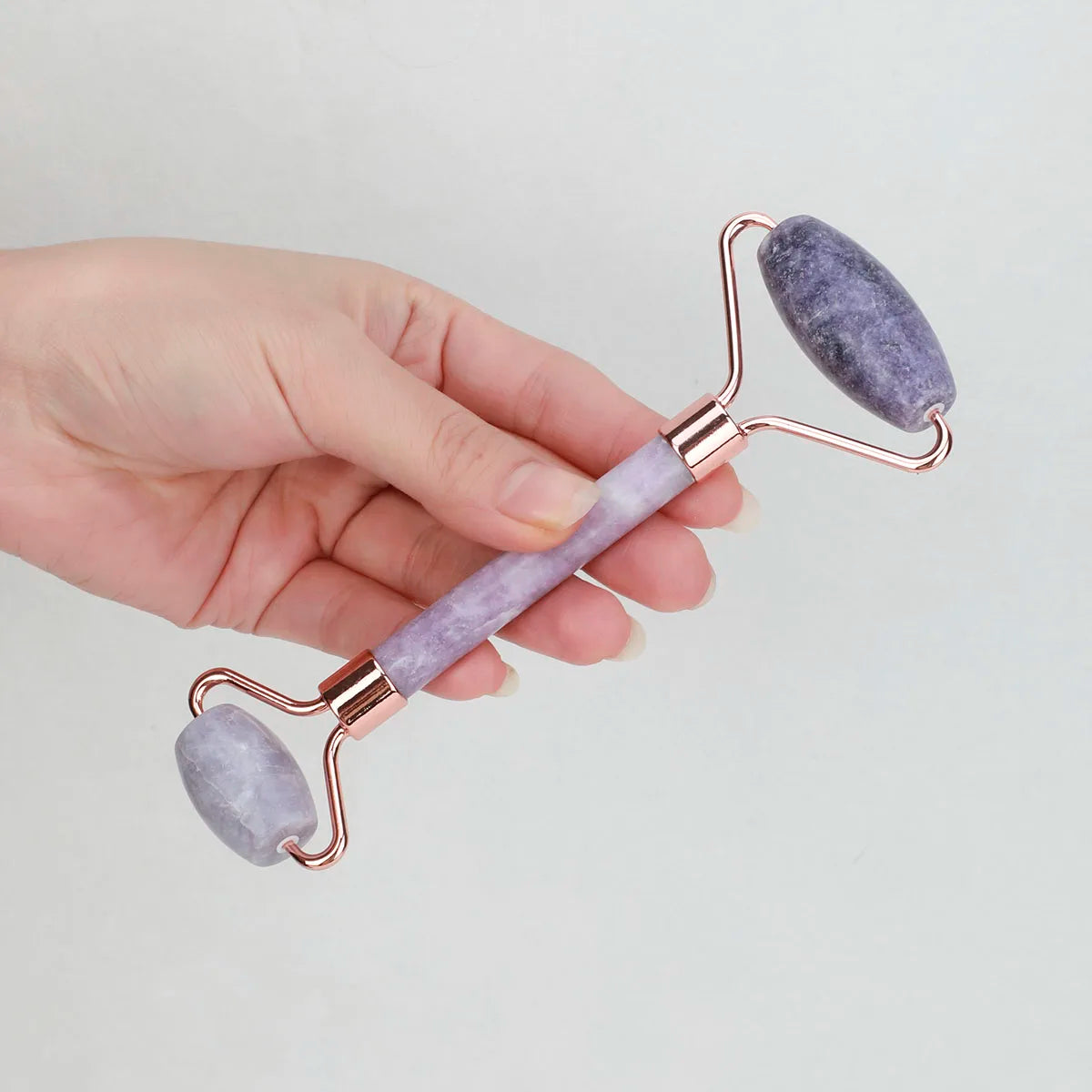 1pc Jade Roller Facial Beauty Roller Natural Jade Massager For Face Eyes Neck Relieve Fine Lines Wrink Women Skin Care Massager