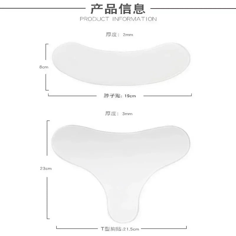 Anti Wrinkle Forehead Patch Silicone Reusable Silicone Patch Soft Comfortable Easy Facial Eye Anti-aging Face Skin Care Tool