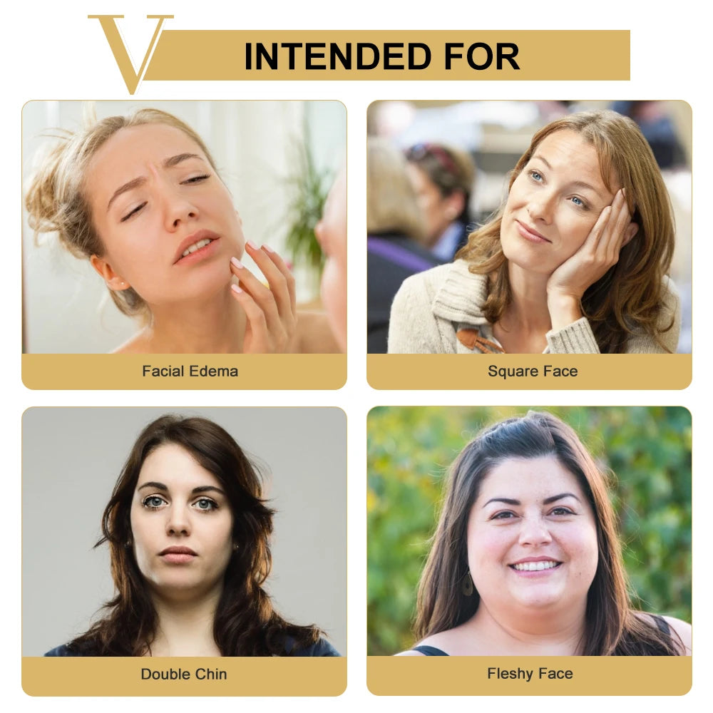 Shaped V Face Tightening Moisturizing Fade Double Chin Fine Lines Improve Firmness Sagging Skin Lifting Repair Care