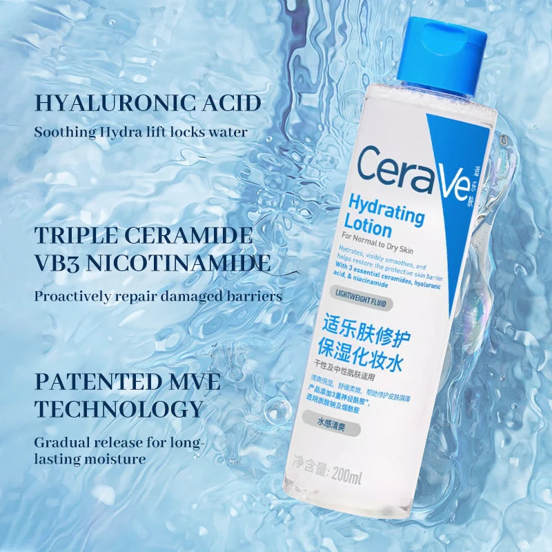 Cerave Barrier Repair Toner 200ml Hydrating Lotion Soothing Sensitive Moisturizing Toner for Dry Skin