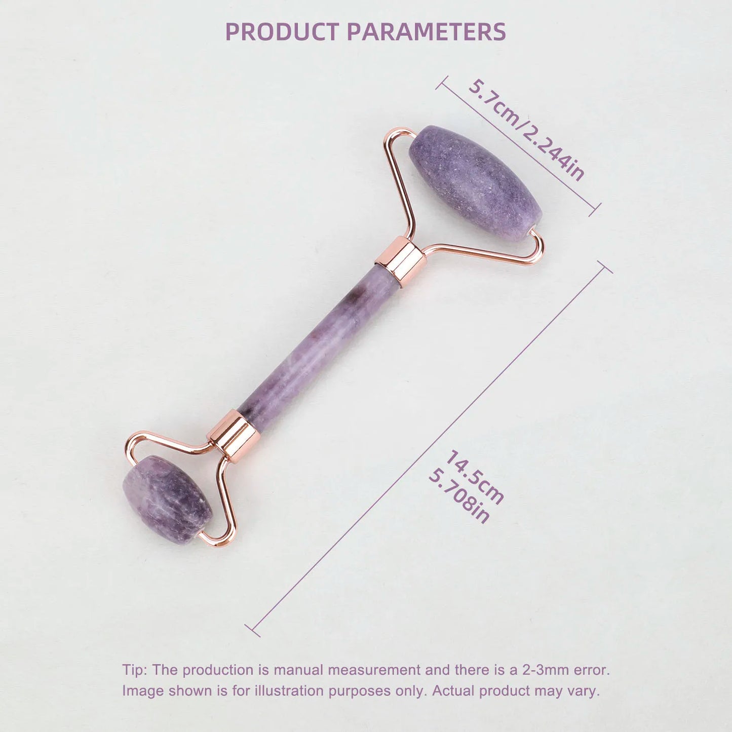 1pc Jade Roller Facial Beauty Roller Natural Jade Massager For Face Eyes Neck Relieve Fine Lines Wrink Women Skin Care Massager