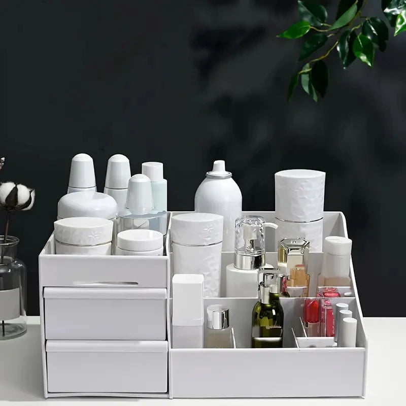 Drawer Style Cosmetic Storage Box, Desktop