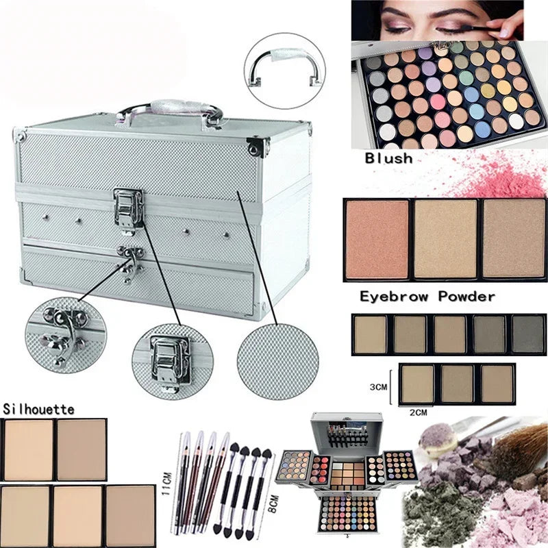 132 Color All-in-one Makeup Gift Set Matte