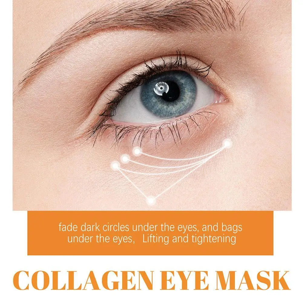 5 BOXES Collagen Soluble Patches Film Anti Wrinkles Remove Dark Circles Facial Mask Moisturizing Lifting Firming Skin Eyes Care