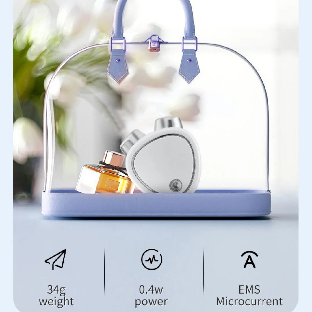 EMS Face Lifting Machine Facial Massager Microcurrent Roller Skin Tightening Rejuvenation Beauty Charging Facial Anti Wrinkle