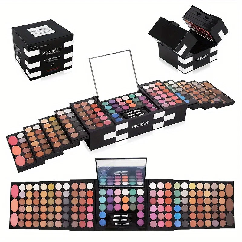 142-color eye shadow, 3-color blush.