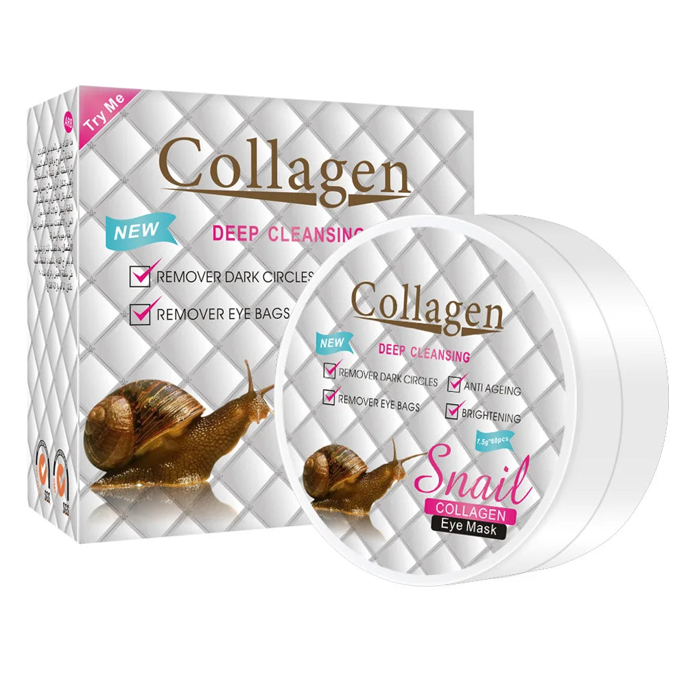 Disaar Snail Collagen Facial Care Kit Cleansing Repair Set Face Cleanser Face Serum Eye Cream Essence Brighten Skincare
