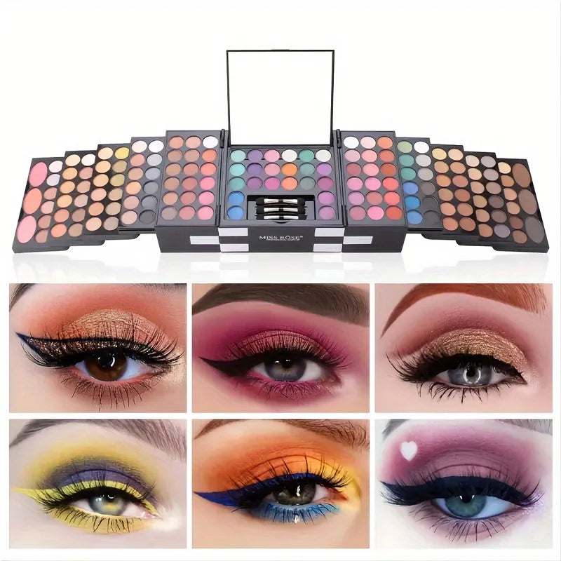 142-color eye shadow, 3-color blush.