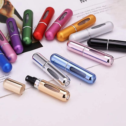 Refillable Mini Perfume Bottle Portable Cosmetic Bottle Spray Bottle Atomizer Spray Container Travel Refillable Bottles 5ml