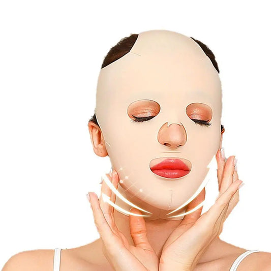 V Face Band Cheek Lift Up Face Thin Mask Reduce Double Chin V-Line Shaping Bandage Anti Wrinkle Face Bandage