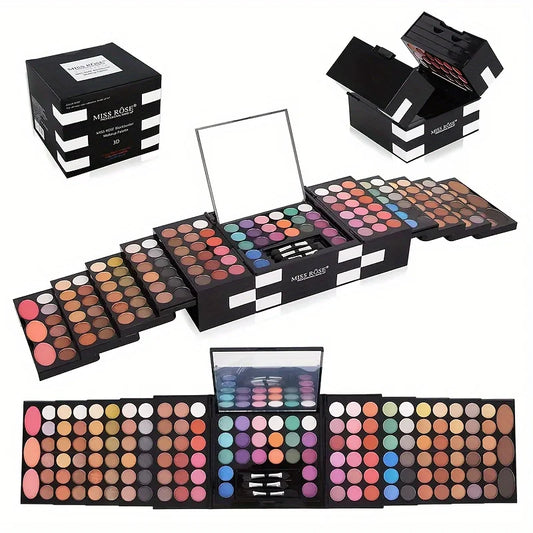 142-color eye shadow, 3-color blush.
