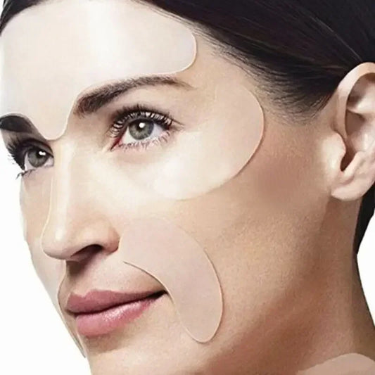 Anti Wrinkle Forehead Patch Silicone Reusable Silicone Patch Soft Comfortable Easy Facial Eye Anti-aging Face Skin Care Tool
